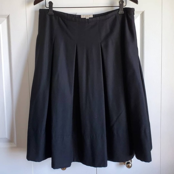 Burberry London Black Pleated Skirt - Picture 2 of 4